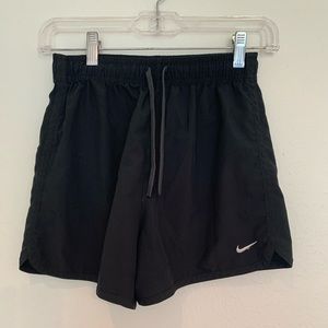 - Nike girls black shorts